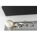 Довгі сережки, великі барочні перли Касумі 15 мм, срібло 925 проби.
