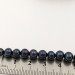 Намисто з чорних  перлів, перли 6-7 мм, довжина намиста приблизно 38 см