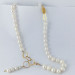 Намисто з білих  перлів, перли 10 мм, довжина намиста приблизно 40 см