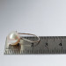 Сережки натуральні річні білі перли, 8-9 мм срібло 925 гатунку